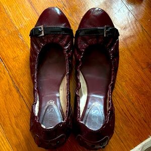 Tods Patent Leather Flats shoes